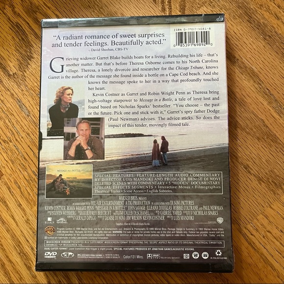 NWT/EUC Kevin Costner 3 Movie DVD Collection (Bodyguard/Guardian/Message) - Picture 8 of 13